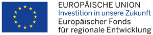 Gefördert durch die Europäische Union – Europäischer Fonds für regionale Entwicklung (EFRE)